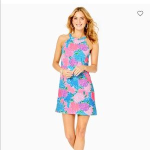 Lily Pulitzer Tabby Shift Dress- Multi Beach House Blooms